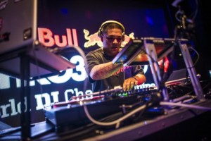 DJ Hedspin @ Red Bull Thre3Style World Final 2015 © Andrey Belchenkov / Red Bull Content Pool